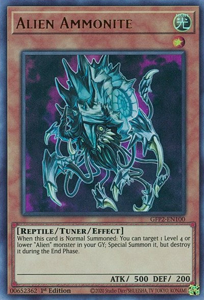 Alien Ammonite (Ultra Rare) [GFP2-EN100-UR]