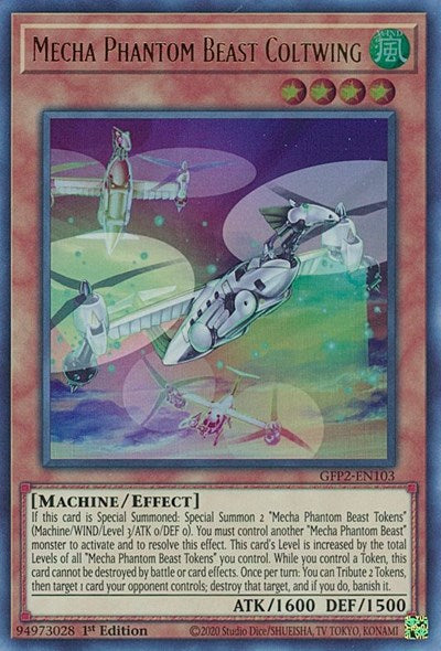 Mecha Phantom Beast Coltwing (Ultra Rare) [GFP2-EN103-UR]