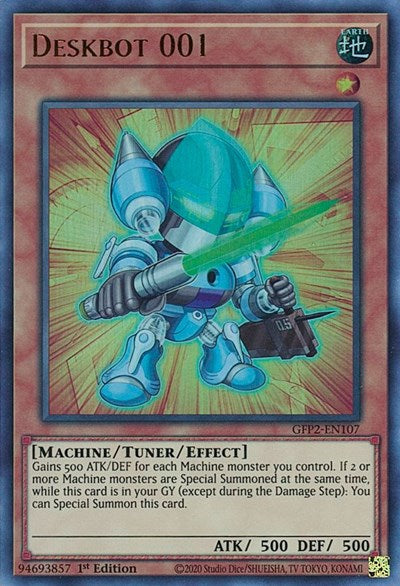 Deskbot 001 (Ultra Rare) [GFP2-EN107-UR]
