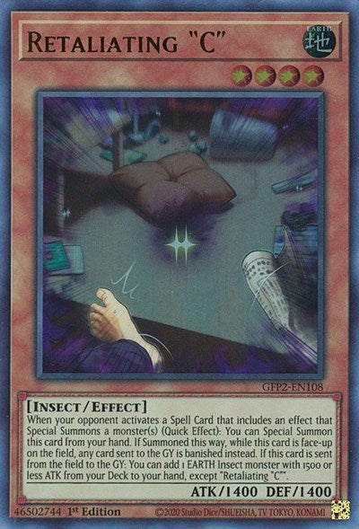 Retaliating "C" (Ultra Rare) [GFP2-EN108-UR]