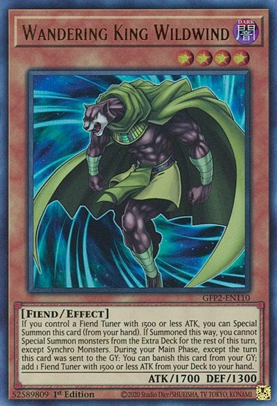 Wandering King Wildwind (Ultra Rare) [GFP2-EN110-UR]