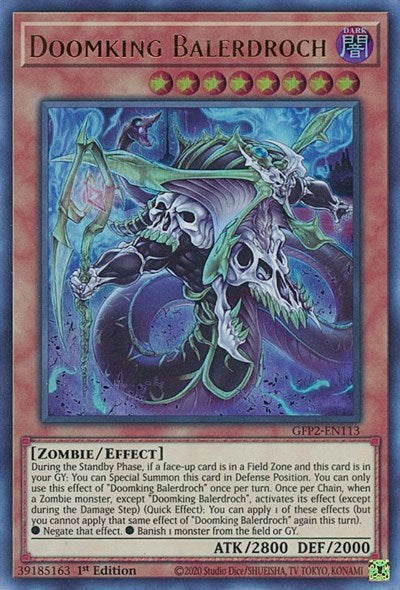 Doomking Balerdroch (Ultra Rare) [GFP2-EN113-UR]