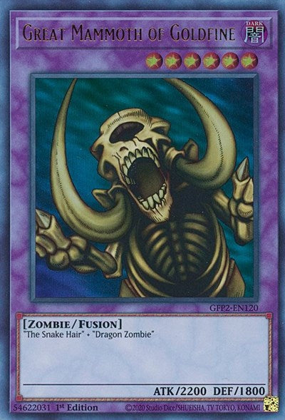 Great Mammoth of Goldfine (Ultra Rare) [GFP2-EN120-UR]