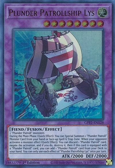 Plunder Patrollship Lys (Ultra Rare) [GFP2-EN128-UR]