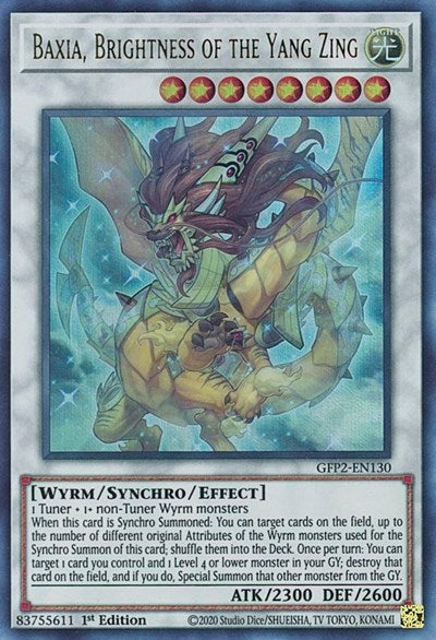 Baxia, Brightness of the Yang Zing (Ultra Rare) [GFP2-EN130-UR]