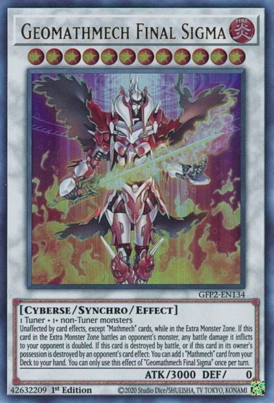 Geomathmech Final Sigma (Ultra Rare) [GFP2-EN134-UR]