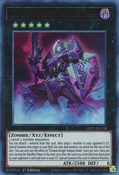 Crimson Knight Vampire Bram (Ultra Rare) [GFP2-EN138-UR]