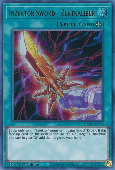 Inzektor Sword - Zektkaliber (Ultra Rare) [GFP2-EN156-UR]