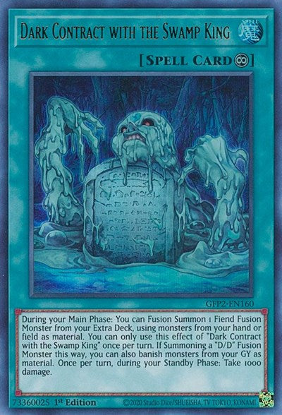 Dark Contract with the Swamp King (Ultra Rare) [GFP2-EN160-UR]