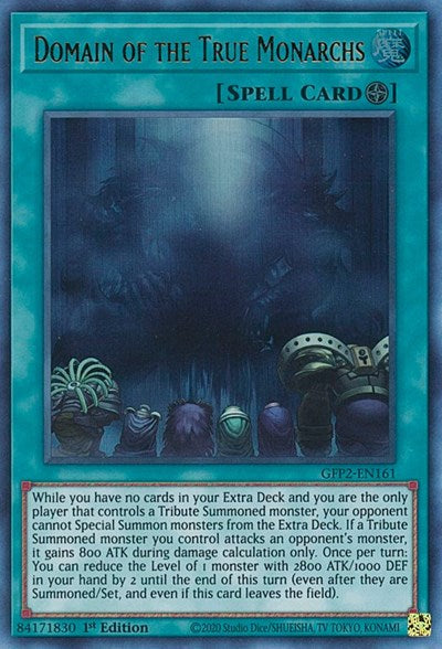 Domain of the True Monarchs (Ultra Rare) [GFP2-EN161-UR]