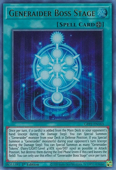 Generaider Boss Stage (Ultra Rare) [GFP2-EN163-UR]