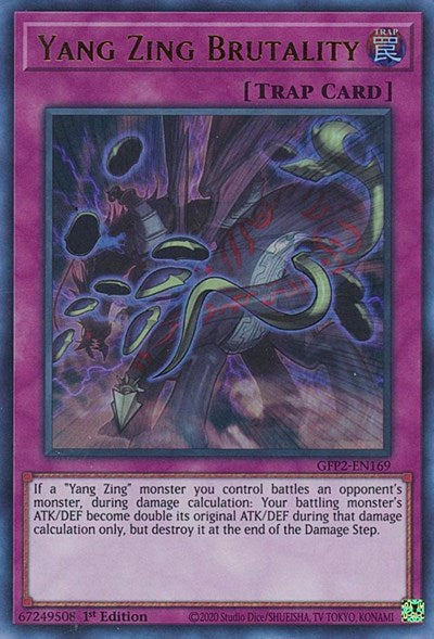 Yang Zing Brutality (Ultra Rare) [GFP2-EN169-UR]