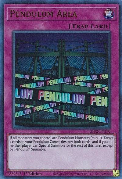 Pendulum Area (Ultra Rare) [GFP2-EN170-UR]