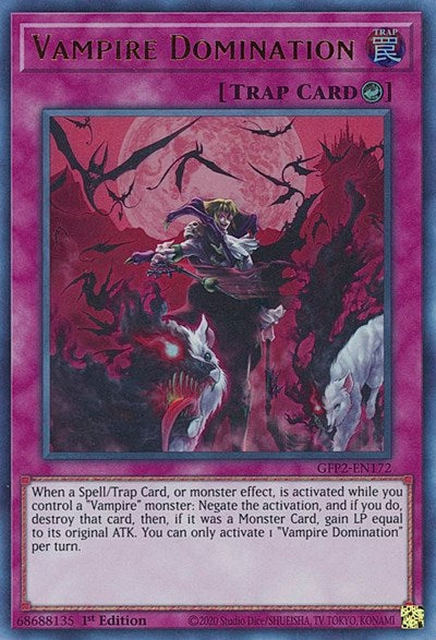 Vampire Domination (Ultra Rare) [GFP2-EN172-UR]