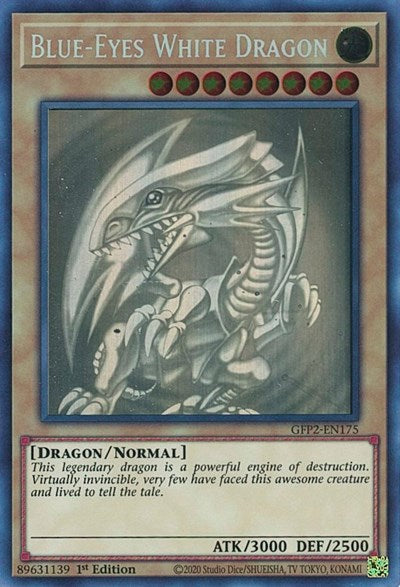 Blue-Eyes White Dragon (Ghost Rare) [GFP2-EN175-GR]