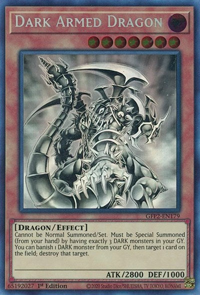 Dark Armed Dragon (Ghost Rare) [GFP2-EN179-GR]