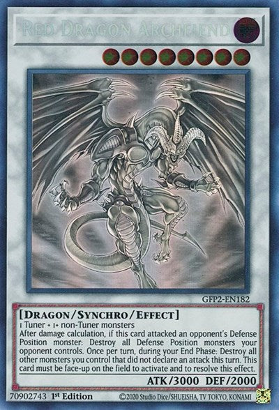 Red Dragon Archfiend (Ghost Rare) [GFP2-EN182-GR]