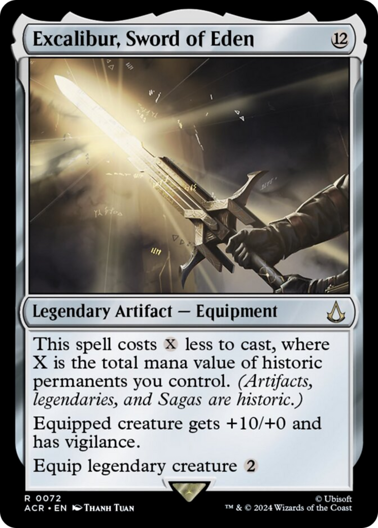 Excalibur, Sword of Eden [ACR-72]