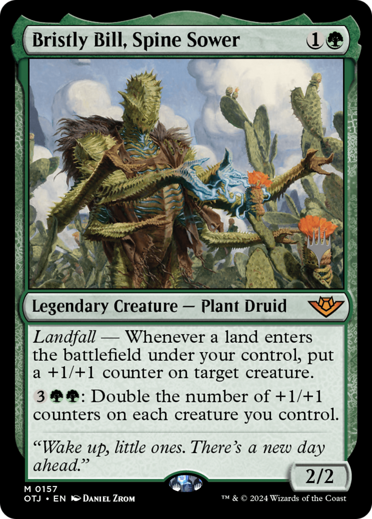 Bristly Bill, Spine Sower - Promo Pack [POTJ-157p]