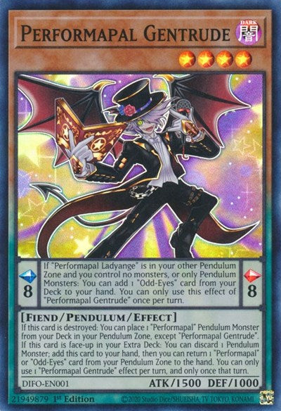 Performapal Gentrude (Super Rare) [DIFO-EN001-SuR]