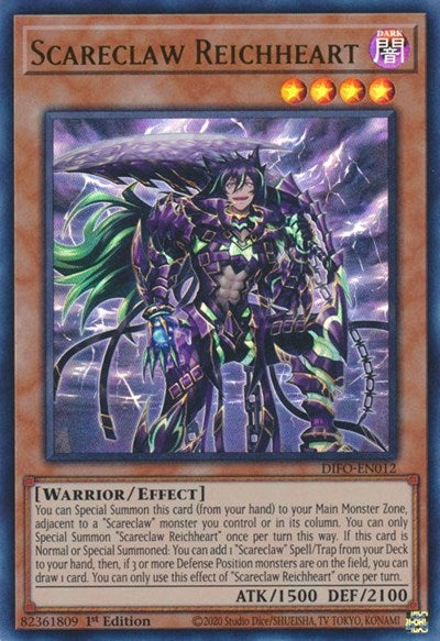 Scareclaw Reichheart (Ultra Rare) [DIFO-EN012-UR]