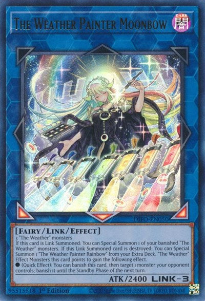 The Weather Painter Moonbow (Ultra Rare) [DIFO-EN050-UR]