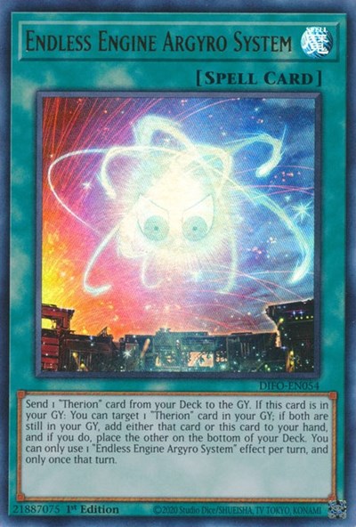 Endless Engine Argyro System (Ultra Rare) [DIFO-EN054-UR]
