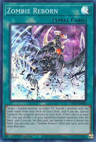 Zombie Reborn (Super Rare) [DIFO-EN060-SuR]