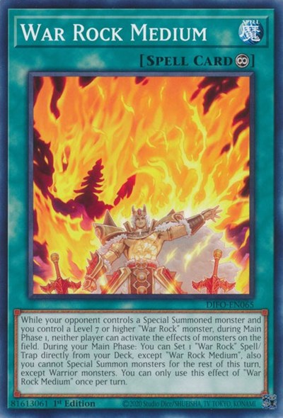 War Rock Medium (Common) [DIFO-EN065-C]