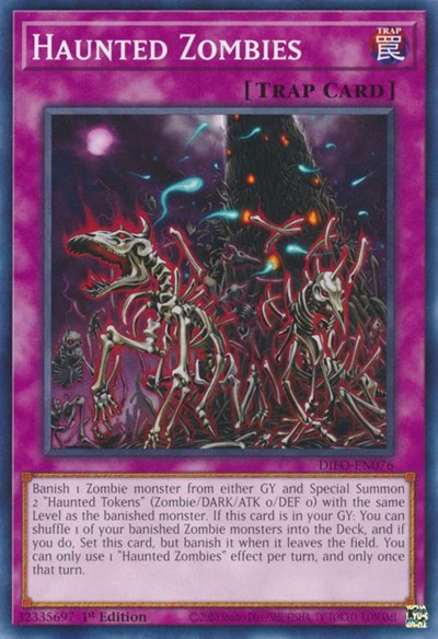 Haunted Zombies (Common) [DIFO-EN076-C]