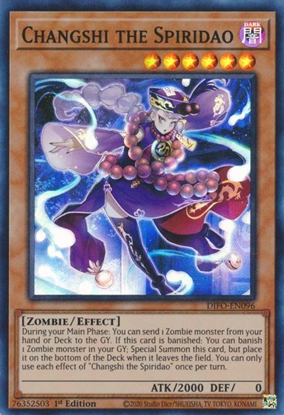 Changshi the Spiridao (Super Rare) [DIFO-EN096-SuR]