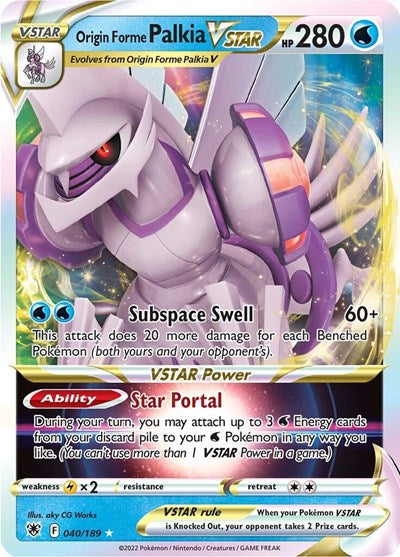 Origin Forme Palkia VSTAR - 040/189 (Ultra Rare) [ASR-040-UR]