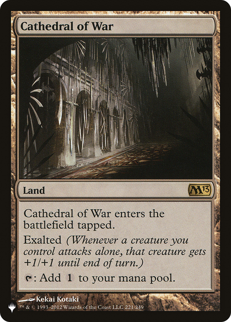 Cathedral of War [PLST-M13-221]