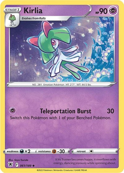 Kirlia - 061/189 (Uncommon) [ASR-061-U]