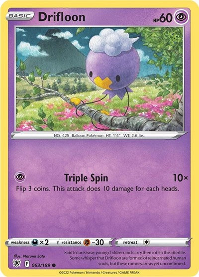 Drifloon - 063/189 (Common) [ASR-063-C]