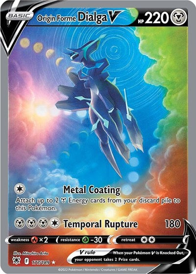 Origin Forme Dialga V - 177/189 (Ultra Rare) [ASR-177-UR]