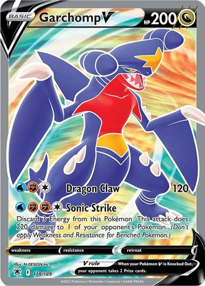 Garchomp V - 178/189 (Ultra Rare) [ASR-178-UR]