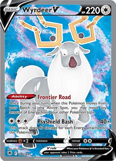 Wyrdeer V - 180/189 (Ultra Rare) [ASR-180-UR]