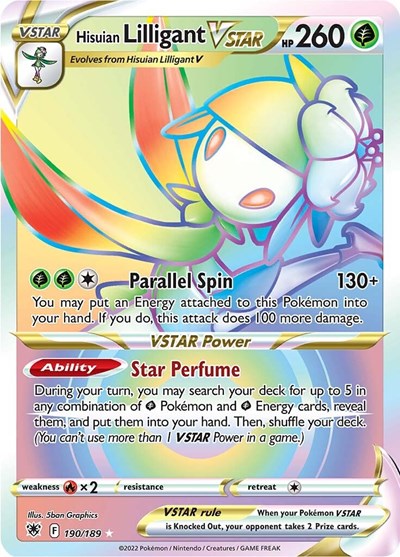 Hisuian Lilligant VSTAR - 190/189 (Secret Rare) [ASR-190-SR]