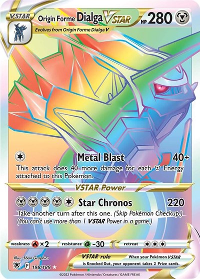 Origin Forme Dialga VSTAR - 198/189 (Secret Rare) [ASR-198-SR]