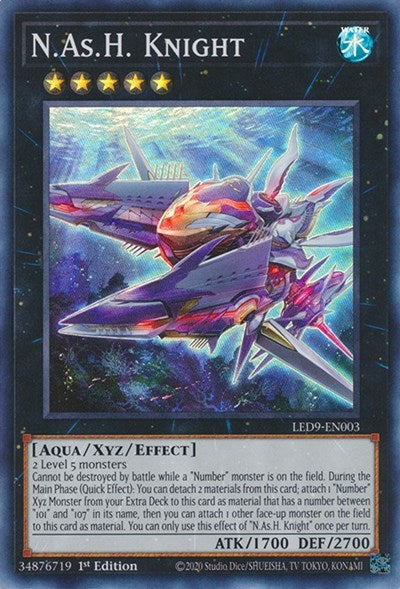 N.As.H. Knight (Super Rare) [LED9-EN003-SuR]