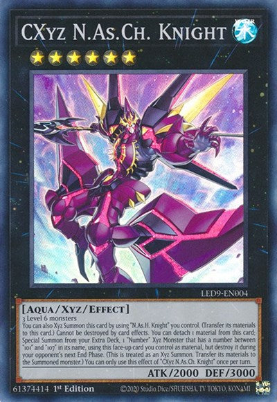 CXyz N.As.Ch. Knight (Super Rare) [LED9-EN004-SuR]