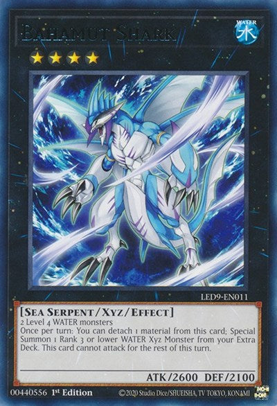 Bahamut Shark (Rare) [LED9-EN011-R]