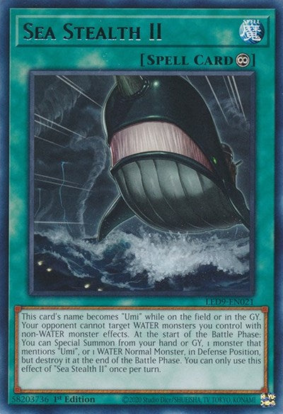 Sea Stealth II (Rare) [LED9-EN021-R]