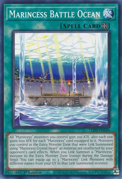 Marincess Battle Ocean (Common) [LED9-EN044-C]