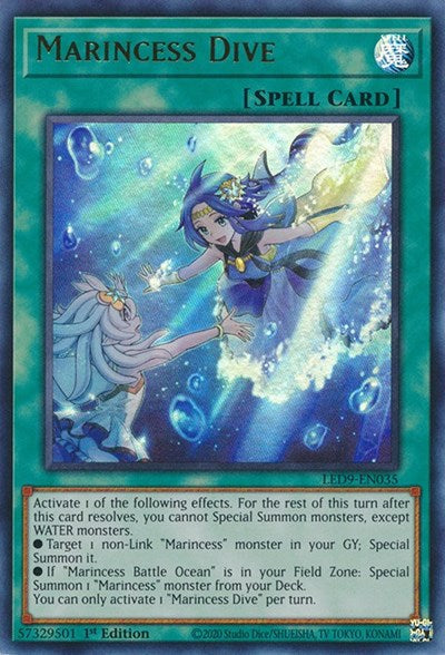 Marincess Dive (Ultra Rare) [LED9-EN035-UR]