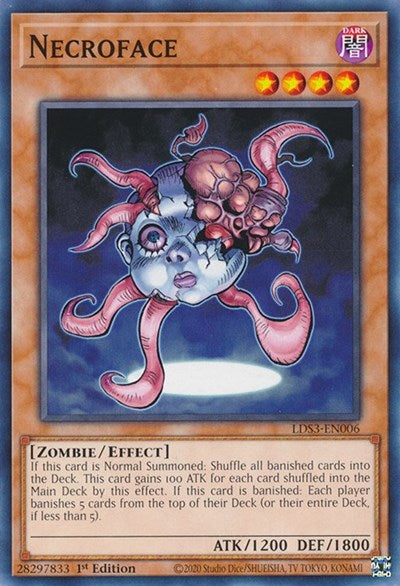 Necroface (Common) [LDS3-EN006-C]
