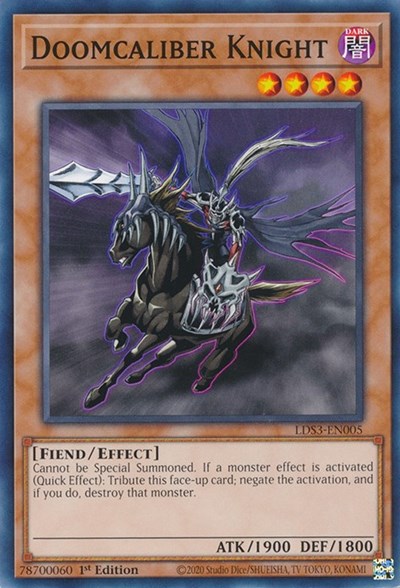 Doomcaliber Knight (Common) [LDS3-EN005-C]