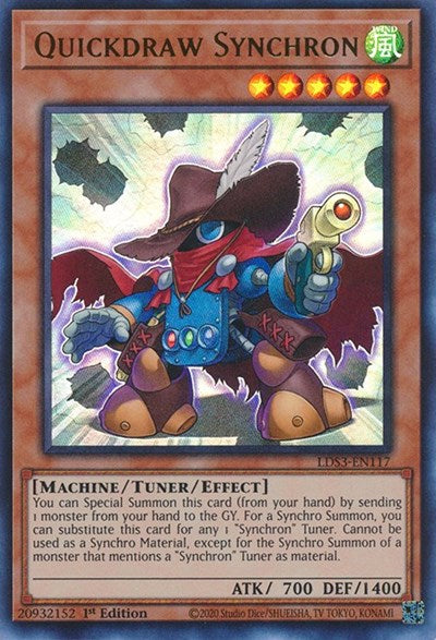 Quickdraw Synchron (Ultra Rare) [LDS3-EN117-UR]