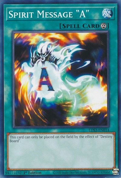 Spirit Message "A" (Common) [LDS3-EN014-C]